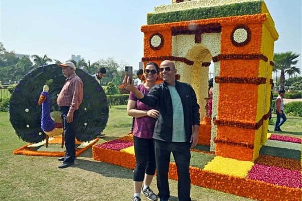 Delhi's Garden Tourism Festival in Pictures