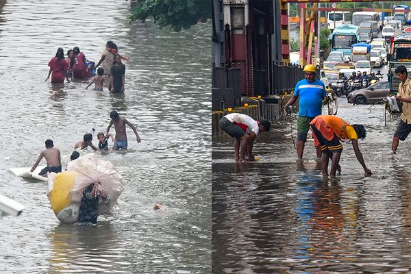 In Pics: Record 300 MM Rain Fall In Mumbai In Just 6 Hours Severe Waterlogging