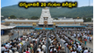 తిరుమలలో భక్తుల రద్దీ భారీగా పెరిగింది.. శ్రీవారి దర్శనం కోసం 20 గంటల నిరీక్షణ, భక్తులు ఏం చేయాలి?