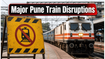 Pune Rail Mega Block: Deccan Queen Cancelled as Major Disruptions Hit Pune Station Today