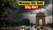 Relief Turns to Chaos: Delhi Monsoon Arrival Brings Heavy Rain and Gusty Winds Today