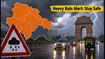 Severe Weather Alert: Heavy Rain and Thunderstorms Threaten Travel Across Northern India Today