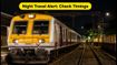 Late Night Commuters Beware: Central Railway Night Blocks on Palasdhari–Khopoli Route Begin Tonight
