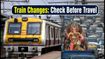 Mumbai Ganesh Visarjan 2026: Western Railway Train Changes, Skip List, and Extra Halts