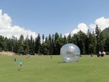 A Rolling Spectacle: Zorbing in India