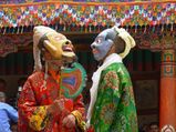 Rejoicing at Hemis Festival in Ladakh 