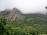 Savandurga Hill In Monsoon - Hiking and Climbing