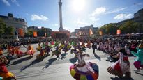 London's Grand Diwali Celebration at Trafalgar Square Led by Mayor Sadiq Khan