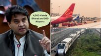 Jyotiraditya Scindia Unveils Vision 2047: 4,500 Vande Bharat Trains and 200 Airports For India