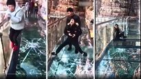 Heart-Stopping Fun or Terrifying Prank? The Viral Glass Bridge Video You Can't Ignore