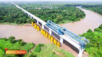 New Bridge Completion Accelerates Mumbai-Ahmedabad Bullet Train