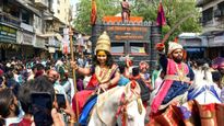 See Images: Vibrant Procession Marks Gudi Padwa Festival in Mumbai