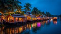 Discover Tranquility: Explore Kerala's Backwaters or Pondicherry's Beaches This Diwali