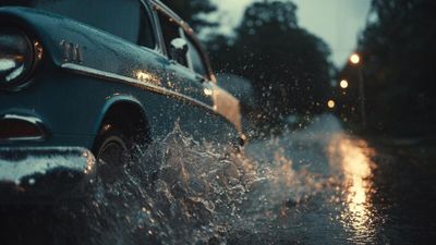 Heavy Rain Lashes Kerala: Red Alert in Ernakulam, Idukki & Thrissur; Car Plunges into Drain in Kochi