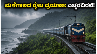 ಬೆಂಗಳೂರಿನಿಂದ ಕರಾವಳಿ ರೈಲು ಪ್ರಯಾಣ ಪ್ಲ್ಯಾನ್ ಮಾಡ್ತಿದ್ದೀರಾ? ಮಳೆಗಾಲದ ಈ ಟಿಪ್ಸ್ ಮಿಸ್ ಮಾಡ್ಬೇಡಿ!