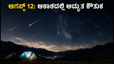 ಆಗಸ್ಟ್ 12ರ ರಾತ್ರಿ ಆಕಾಶದಲ್ಲಿ ಅದ್ಭುತ ಬೆಳಕಿನ ಚಿತ್ತಾರ: ಪರ್ಸೀಡ್ ಉಲ್ಕಾಪಾತ ವೀಕ್ಷಿಸಲು ಬೆಸ್ಟ್ ಪ್ಲೇಸ್ ಯಾವುದು? ಆಗಸ್ಟ್ 12ರ ರಾತ್ರಿ ಆಕಾಶದಲ್ಲಿ ಅದ್ಭುತ ಬೆಳಕಿನ ಚಿತ್ತಾರ: ಪರ್ಸೀಡ್ ಉಲ್ಕಾಪಾತ ವೀಕ್ಷಿಸಲು ಬೆಸ್ಟ್ ಪ್ಲೇಸ್ ಯಾವುದು?
