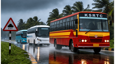 കനത്ത മഴ, ഓറഞ്ച് അലർട്ട്; വടക്കൻ മലബാറിലെ യാത്രകൾക്ക് നിയന്ത്രണം, കെഎസ്ആർടിസി സർവീസുകളിൽ മാറ്റം കനത്ത മഴ, ഓറഞ്ച് അലർട്ട്; വടക്കൻ മലബാറിലെ യാത്രകൾക്ക് നിയന്ത്രണം, കെഎസ്ആർടിസി സർവീസുകളിൽ മാറ്റം