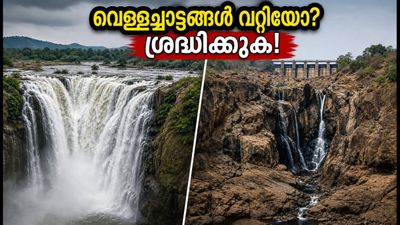 കർണാടകയിൽ വരൾച്ച: വെള്ളച്ചാട്ടങ്ങൾ കാണാൻ പോകുന്നവർ ശ്രദ്ധിക്കുക, യാത്ര പ്ലാൻ ചെയ്യുമ്പോൾ ഈ കാര്യങ്ങൾ മറക്കരുത്! കർണാടകയിൽ വരൾച്ച: വെള്ളച്ചാട്ടങ്ങൾ കാണാൻ പോകുന്നവർ ശ്രദ്ധിക്കുക, യാത്ര പ്ലാൻ ചെയ്യുമ്പോൾ ഈ കാര്യങ്ങൾ മറക്കരുത്!
