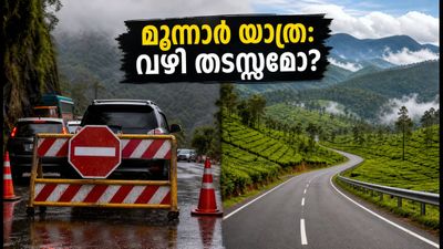 കൊച്ചി-മൂന്നാർ യാത്ര: എൻഎച്ച് 85-ൽ ഗതാഗത നിയന്ത്രണം; കുടുങ്ങാതെ പോകാൻ ഈ വഴികൾ നോക്കൂ