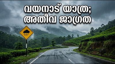 വയനാട് യാത്ര പ്ലാൻ ചെയ്തവർ ശ്രദ്ധിക്കുക; ജില്ലയിൽ യെല്ലോ അലർട്ട്, വിനോദസഞ്ചാര കേന്ദ്രങ്ങളിൽ നിയന്ത്രണം വയനാട് യാത്ര പ്ലാൻ ചെയ്തവർ ശ്രദ്ധിക്കുക; ജില്ലയിൽ യെല്ലോ അലർട്ട്, വിനോദസഞ്ചാര കേന്ദ്രങ്ങളിൽ നിയന്ത്രണം