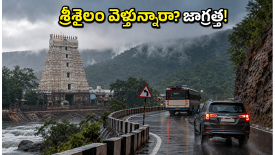 శ్రీశైలం వెళ్తున్నారా? భారీ వర్షాల హెచ్చరికతో ప్రయాణంలో ఈ జాగ్రత్తలు తప్పనిసరి, లేదంటే ఇబ్బందులే! శ్రీశైలం వెళ్తున్నారా? భారీ వర్షాల హెచ్చరికతో ప్రయాణంలో ఈ జాగ్రత్తలు తప్పనిసరి, లేదంటే ఇబ్బందులే!