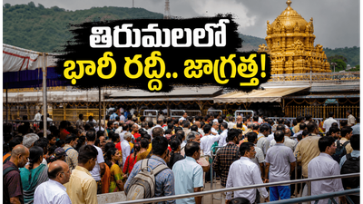 తిరుమలలో సర్వ ఏకాదశి రద్దీ.. దర్శనానికి 30 గంటల నిరీక్షణ! భక్తులు ప్లాన్ మార్చుకోవాల్సిందేనా? తిరుమలలో సర్వ ఏకాదశి రద్దీ.. దర్శనానికి 30 గంటల నిరీక్షణ! భక్తులు ప్లాన్ మార్చుకోవాల్సిందేనా?