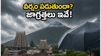 తిరువణ్ణామలై వెళ్తున్నారా? వర్షం హెచ్చరికతో గిరిప్రదక్షిణ, దర్శనం కోసం ఈ జాగ్రత్తలు తప్పనిసరి!