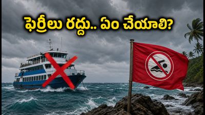 అండమాన్ ట్రిప్లో ఉన్నారా? వాతావరణం వల్ల ఫెర్రీలు రద్దు.. చిక్కుకుపోయిన పర్యాటకులు ఏం చేయాలి? అండమాన్ ట్రిప్లో ఉన్నారా? వాతావరణం వల్ల ఫెర్రీలు రద్దు.. చిక్కుకుపోయిన పర్యాటకులు ఏం చేయాలి?
