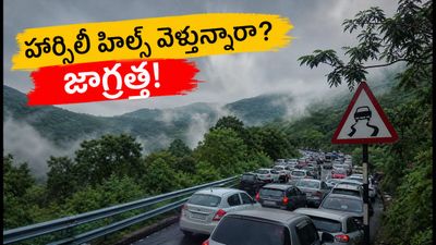 ఆగస్టు 1-2 వీకెండ్లో హార్సిలీ హిల్స్ వెళ్తున్నారా? ట్రాఫిక్ జామ్ అవ్వకుండా సేఫ్గా వెళ్లాలంటే ఈ టిప్స్ పాటించండి! ఆగస్టు 1-2 వీకెండ్లో హార్సిలీ హిల్స్ వెళ్తున్నారా? ట్రాఫిక్ జామ్ అవ్వకుండా సేఫ్గా వెళ్లాలంటే ఈ టిప్స్ పాటించండి!