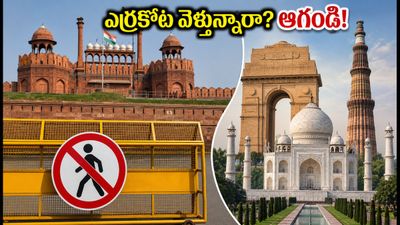 ఢిల్లీ వెళ్తున్నారా? ఆగస్టు 15 వరకు ఎర్రకోట బంద్.. పర్యాటకులు ఈ ప్రత్యామ్నాయాలు చూడండి! ఢిల్లీ వెళ్తున్నారా? ఆగస్టు 15 వరకు ఎర్రకోట బంద్.. పర్యాటకులు ఈ ప్రత్యామ్నాయాలు చూడండి!