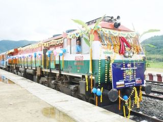 After 100 Years Nagaland Got Second Railway Station
