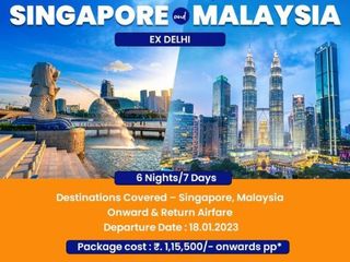 Irctc Offers 7 Days Enchanting Singapore And Malaysia Tour Package Know Dates Route Maps Cost