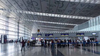 Kolkata Airport 3d Security Scanner Install No Need To Remove Laptop From Bag