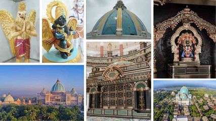 West Bengal Mayapur Temple Of Vedic Planetarium World S Largest Hindu Temple Is Being Built