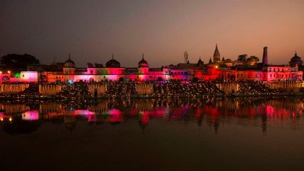 Uttar Pradesh Ayodhya Enjoy Chowpatty On Ram Ki Pauri Like Mumbai S Juhu Soon