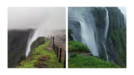Maharashtra Naneghat Reverse Waterfall Defies Laws Of Gravity