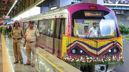 Bangalore Metro Bmrcl India S First Bamboo Themed Metro Station Know Which One