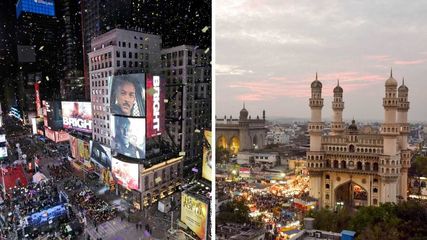Hyderabad Will Get T Square On Lines Of Times Square In New York