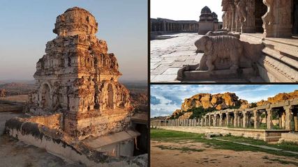 Visit From Hyderabad To Historical Places Of Hampi On Independence Day Holiday