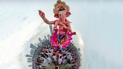 Jaipur Garh Ganesh Temple Only Temple Where Lord Ganesha Is Worshipped Without Trunk