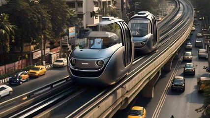 Mumbai Pod Taxis Will Run In Bandra Kurla Complex Know Height Of Track And Number Of Taxis
