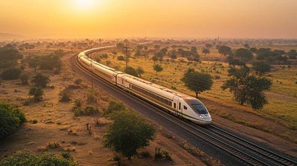 Mumbai Ahmedabad Bullet Train Will Pass Under Metro Line 5 In Bhiwandi At 320 Km Per Hour Speed