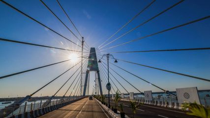 Howrah Country S 2nd Cable Bridge Know Location Completion Date And Its Features