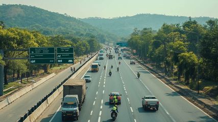 Noida New Traffic Rule For Changing Lanes Know Details