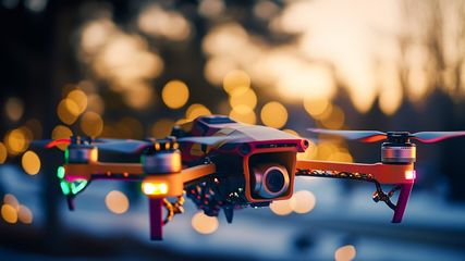 Surat Traffic Police Drone Cameras Will Issue E Challan If Bike Rider Caught Without Helmet