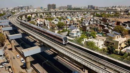 Ahmedabad Gandhinagar Metro Gmrc Released Timetable For Extension Till Sachivalaya Station