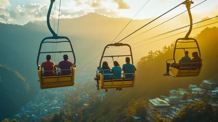 Ahmedabad Ropeway Soon Reach Kalika Mata Temple Complex On Top Of Pavagadh Hill Details
