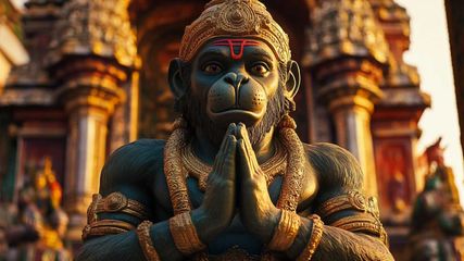Hanuman Jayanti Bikaner Temple Where Hanuman Ji Was Shot Marks Of Bullets Still Present