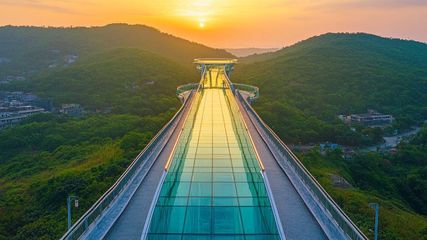 Pune Maharashtra Longest Glass Skywalk Lonavala Beautiful Views Mountains Know Completion Date