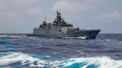 Surat Dumas Sea Face Replica Of Indian Navy Warship Ins Surat To Be Installed On Shoreline